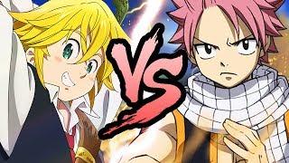 MELIODAS VS NATSU RAP BATTLE | RUSTAGE ft GameboyJones