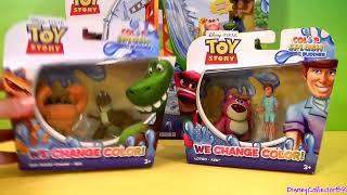 Cars Color Changers in Toy Story Slide n Surprise Playground Color Splash Buddies Disney Pixar