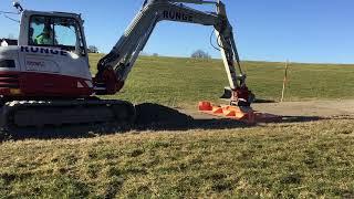 Planierbalken, Planierhobel für Bagger