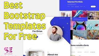 6 Best  Modern Website Templates Free Download - Bootstrap Website Templates 2021