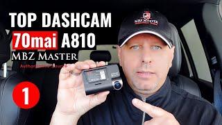 TOP 4k DASHCAM - 70mai A810 Recommended Settings, Installation | Part 1