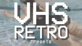 VHS Retro Presets Premiere Pro Presets