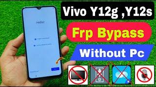 Vivo Y12a, Y12g, Y12s, Y20i, Y20s, Frp Bypass | New Security 2024 | All Vivo Google Account Bypass |