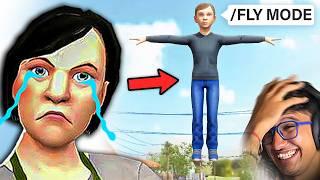 More HACK Mod Pranks on my EVIL MOM!(SchoolBoy Runaway)
