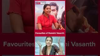 Favavourites of rukmini Vasanth - Actress Rukmini Vasanth Interview | Ace | Filmibeat