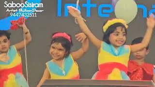 Genius International School Wayanad Balloon Dance Helium Balloon SabooSisiram Wayanad 9447432511