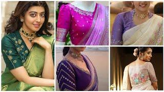 25 Latest Blouse Designs For Silk Sarees 2025|| Silk Saree Blouses 2025||#Latest Blouse Designs 2025