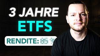 3 Jahre Investieren in ETFs: Das habe ich gelernt!