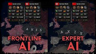 [HoI4] Expert AI vs Better Mechanics: Frontline AI Mods