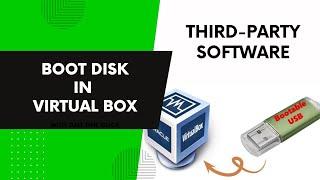 Use USB as Bootable disk in VirtualBox