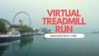 Virtual Treadmill Run for Workouts | Chicago Navy Pier