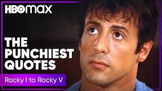 The Best Quotes From Rocky I through Rocky V | HBO Max