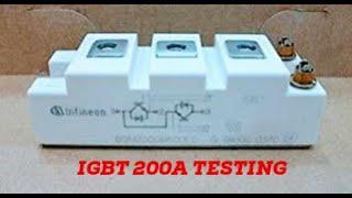 IGBT 200A Testing Without Multimeter