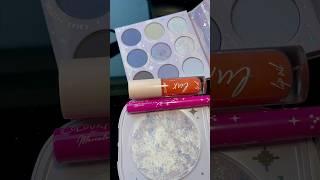 New makeupunboxing time! Colourpop lavish palette , highlighter,lip oil and pink liner!  vibe!