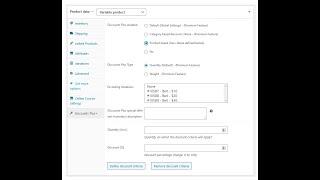 Discounts Manager for WooCommerce Products - WordPress Plugin - WooCommerce Extension