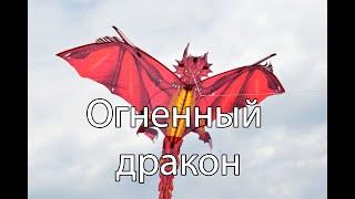 Огненный дракон в полете