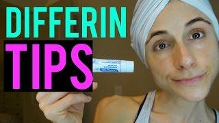 DIFFERIN: TIPS from a DERMATOLOGIST ACNE SKIN CARE 
