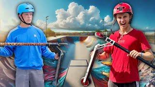 INSANE GAME OF SCOOT VS @SPANNER9 V2..