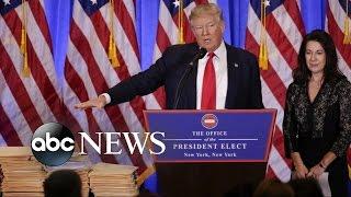 Trump First Press Conference Since Becoming President-Elect