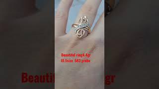 Beautiful ring 4.4 gr size 18.5  583 probe #gold #ring