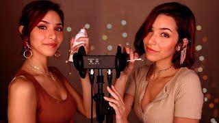 ASMR Twins Clean Your EARS! 