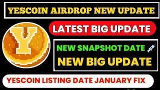 yescoin airdrop update ! yescoin airdrop listing date ! yescoin listing date- yescoin connect wallet