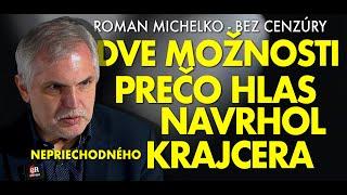 Roman Michelko otvorene: Kto z Hlasu mení dohody a ako