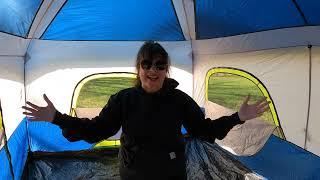 How to Set up Instant Cabin 10 person tent.  #betterhome #camping