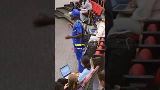 Nigerian Prince in Lecture Prank