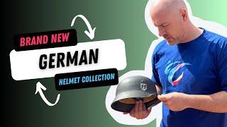 NEW German Helmet Collection - including SS, ARMY, LUFT & KM I Regimentals