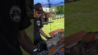 Wolfe Ridge 22 RS - Auto Cycle‼️ #firewood #getsplitdone #fast