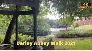 Darley Abbey 2021 | The West Mill | Derwent Valley Mills | 4K HD | Derbyshire Walk | Here We Go