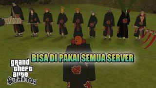 MOD SKIN AKATSUKI TERBARU || GTA SA SAMP ANDROID ROLEPLAY INDONESIA