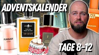 Parfum-Adventskalender auspacken | Tage 8-12 | Fugazzi, Une Nuit Nomade, J.U.S, Perroy, Affinessence