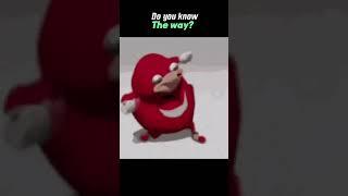 Uganda Knuckles dancing