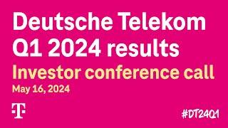 Deutsche Telekom's Q1 2024 investor conference call #DT24Q1