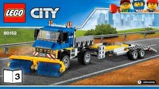 Лего Сити 2017 УБОРОЧНАЯ ТЕХНИКА LEGO City Great Vehicles SWEEPER & EXCAVATOR 60152 #3