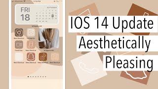 How to create An Aesthetically pleasing iPhone with the new IOS 14 update! | Step by Step!