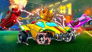 I Pretended To Be The #1 Rocket League Player To Troll MY FRIENDS...