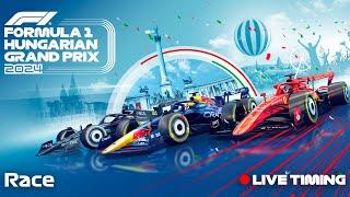 F1 Hungarian Grand Prix 2024 - RACE - Live Timing & Commentary