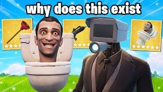 The *SKIBIDI TOILET* Challenge in Fortnite