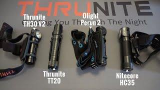 Modern Day Headlamps Are A VERY Useful Flashlight Design (Thrunite, Olight, & Nitecore)