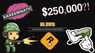 GTA 5 Online ROCKSTAR GAMES Gives Out $250,000 FOR FREE AGAIN?!