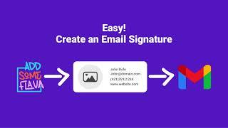 Easy Generate an Email Signature  - Move to Google or Missive (HTML)