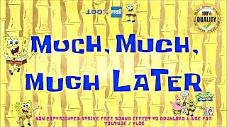 Much Much Much Later - Spongebob Time CardsSound EffectNo Copyright Strike 100% Free to Download