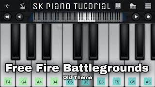 Free Fire Battlegrounds OST :: Mobile Piano Tutorial | Free Fire Tune | Free Fire Theme