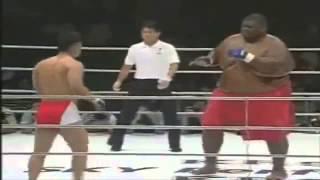 600lbs Sumo Vs 169lbs MMA Fighter