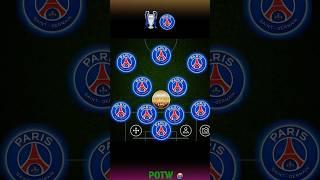 POTW Max Rated PSG Squad in eFootball 2025 – UCL Final XI! 