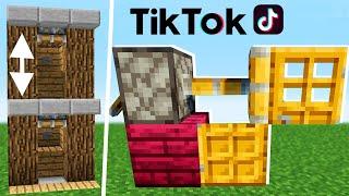 ЭТО САМЫЙ ПРОСТОЙ МЕХАНИЗМ В МАЙНКРАФТ ЛИФТ ИЗ ТИК ТОК MINECRAFT БЕЗ МОДОВ