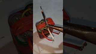 Make a soldering iron simple way. #soldering #welding #iron #dc #reel